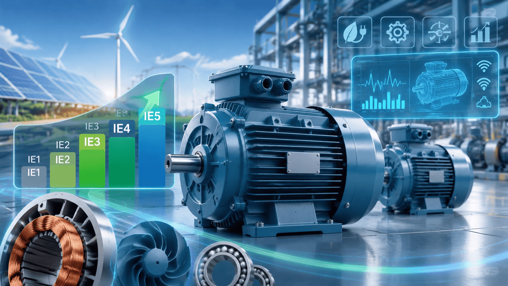 Premium Efficiency AC Motors IE4 IE5 Guide 2026