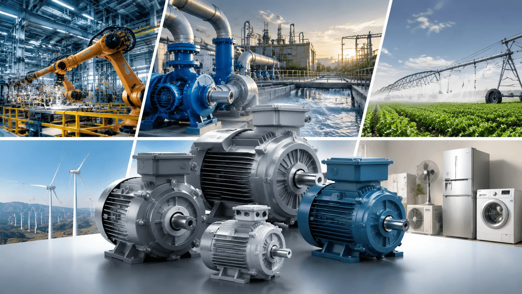 AC Motors Explained | Types, Working Principles & Applications