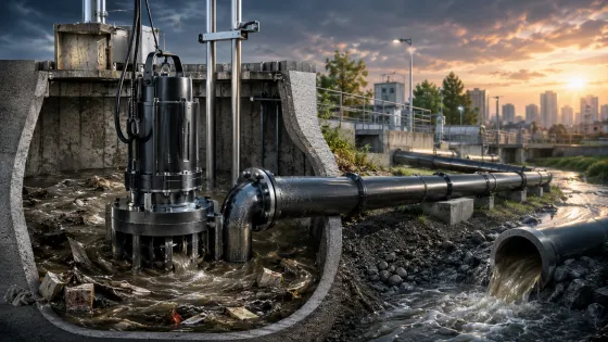 Sewage Pump Engineering: Impeller Types, TDH & System Design