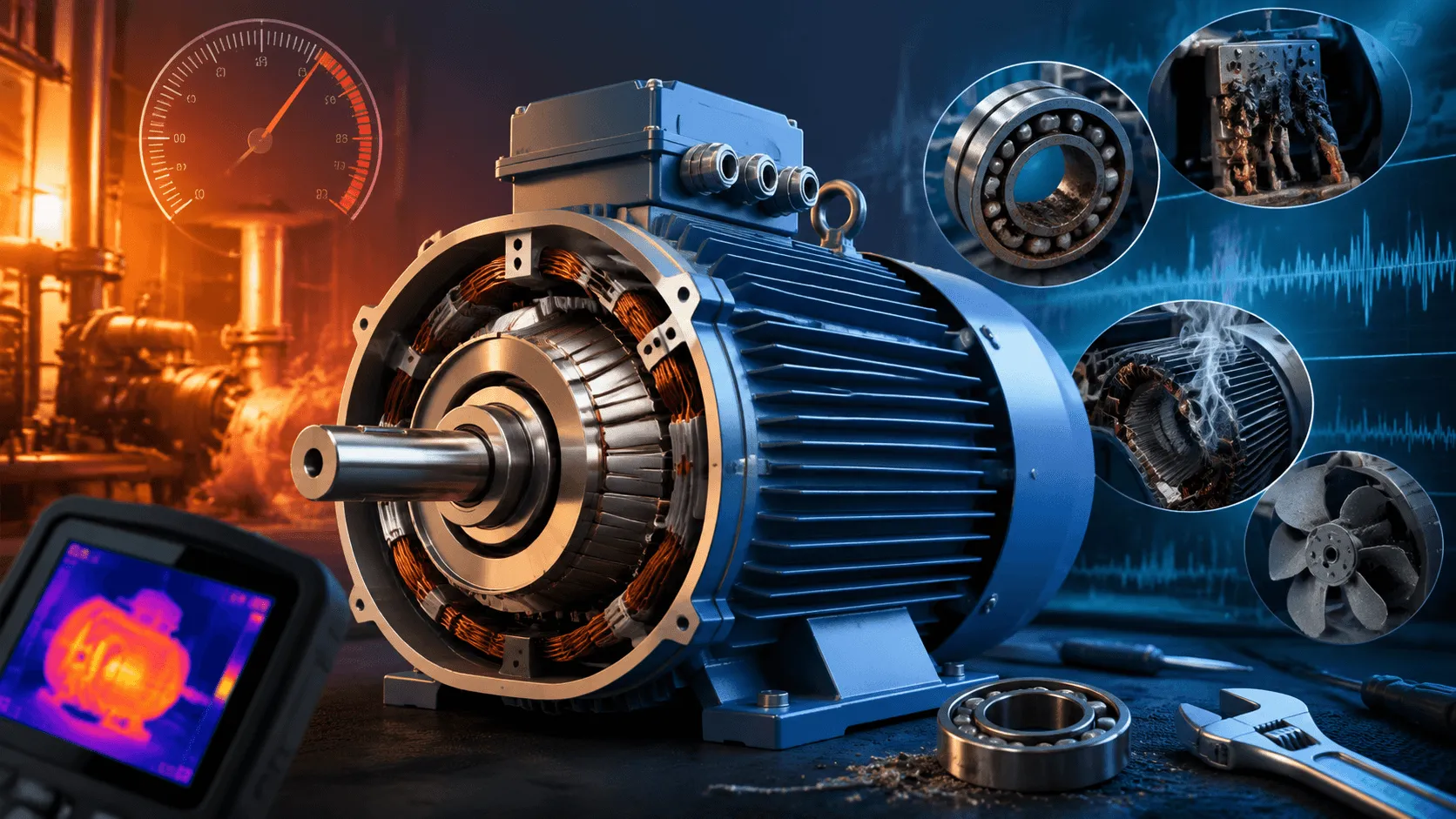 AC Motor Failure Causes, Troubleshooting & Diagnostic Guide