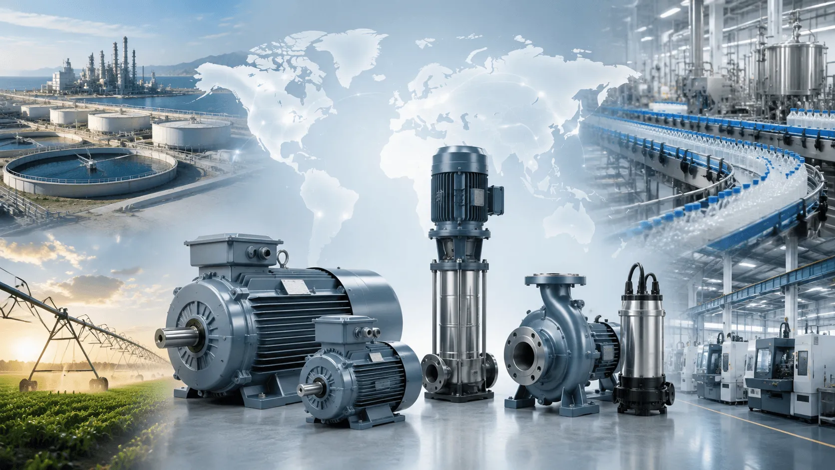 TITECHO Motors & Pumps | Reliable IE3/IE4 Solutions Since 1995  